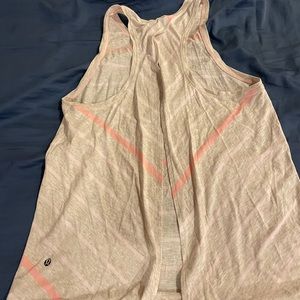 Lululemon open back tank